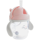 Copo com Alça Removível Gatinha Rosa 220ml - Buba